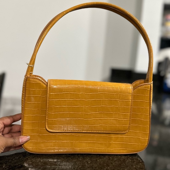 Mango Handbags - Mango Yellow/Orange shoulder bag